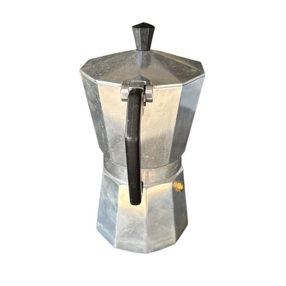 Primula Express Stovetop Expresso Aluminum Coffee Pot - Picture 4 of 9